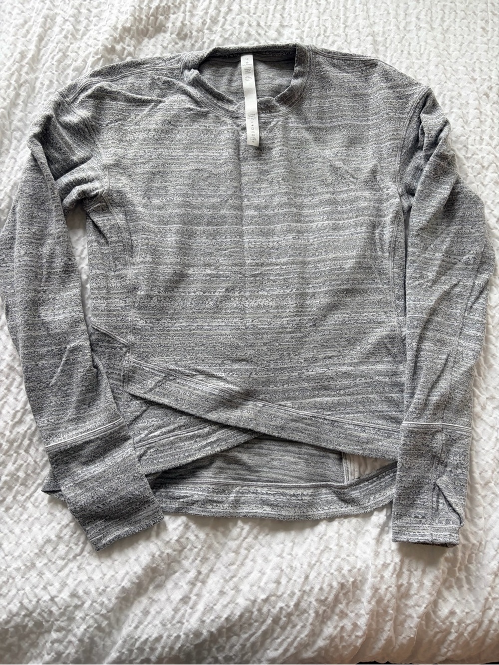 Lululemon Close to Crossing Long Sleeve shirt Sz 10